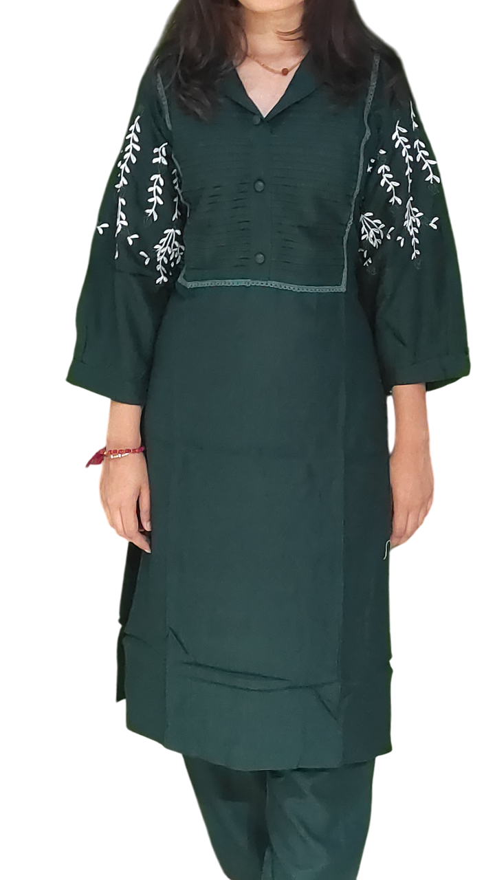 Elegant Women Kurta Pant Set for Effortless Ethnic Fashion