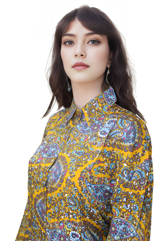 Trendybird Beautiful Rajasthani Printed Shirt