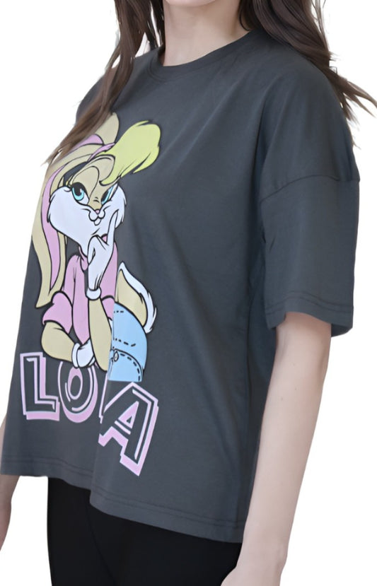Graphic Printed Cotton Losse Fit T- Shirt