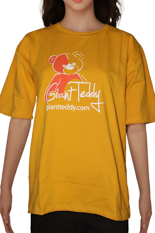 colour yellow women t-shirt