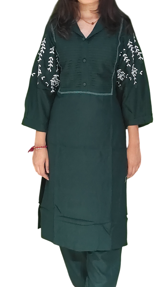 Elegant Women Kurta Pant Set for Effortless Ethnic Fashion
